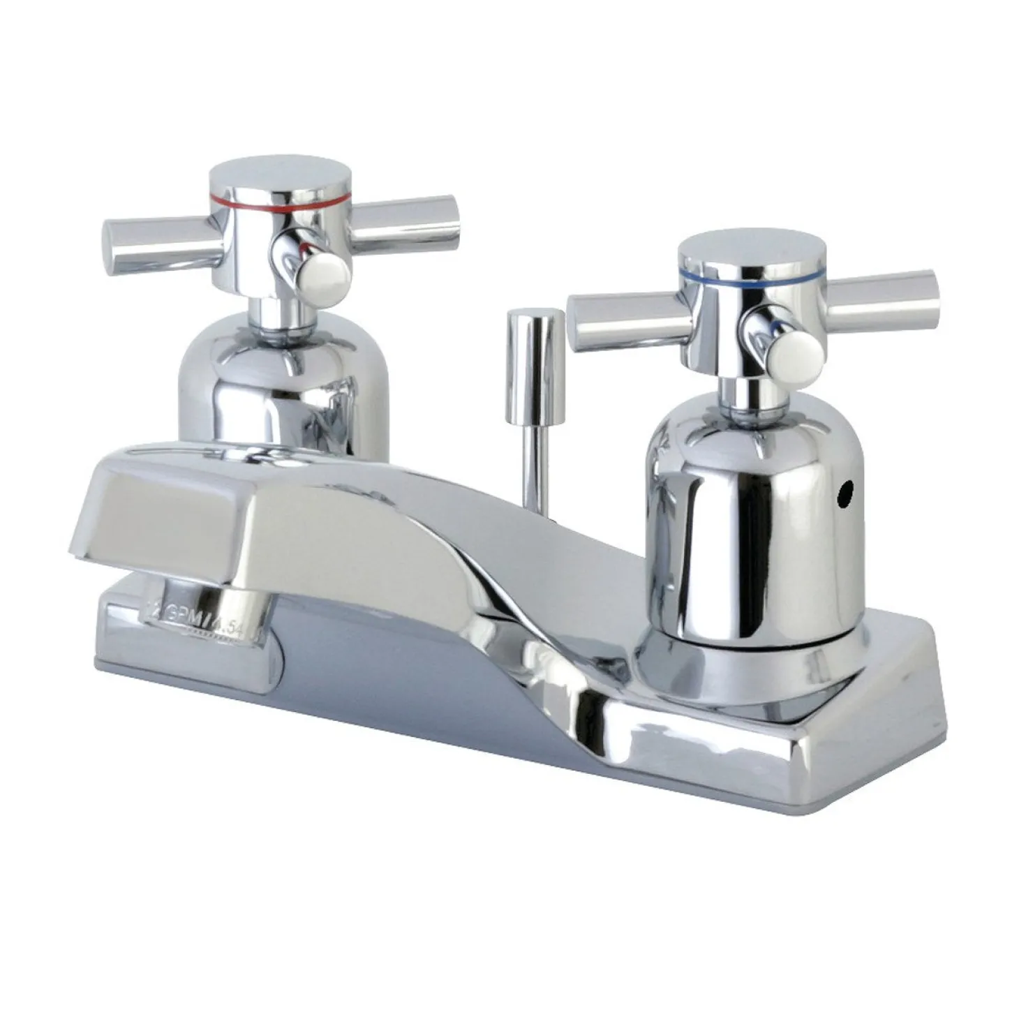 Kingston Brass FB201DX 4-Inch Centerset Bathroom Faucet in Polished Chrome