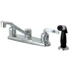 Kingston Brass FB112EFL Centerset Kitchen Faucet in Polished Chrome