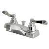 Kingston Brass FB201NFL 4-Inch Centerset Bathroom Faucet in Polished Chrome