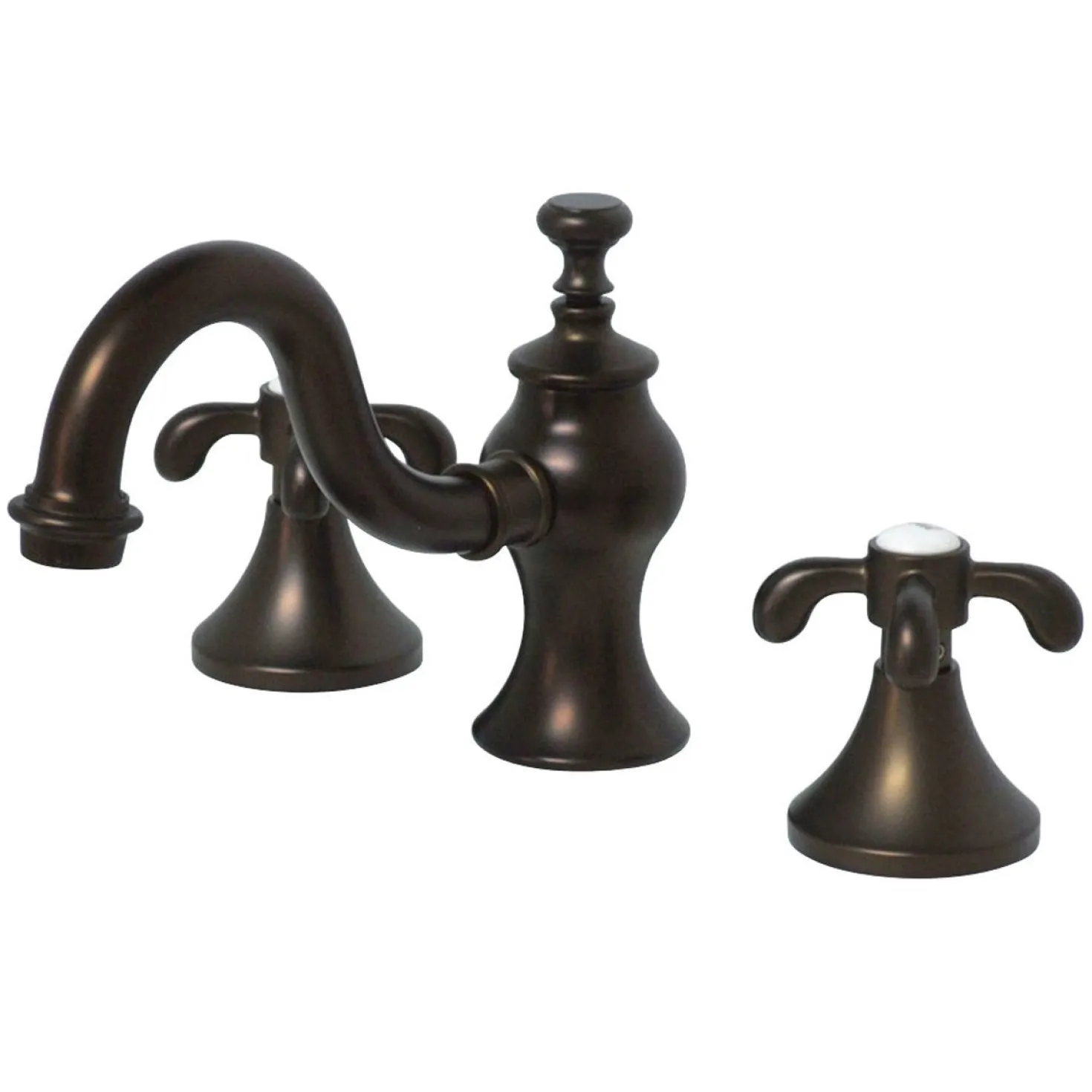 Kingston Brass French Country 8" Widespread Bathroom Faucet