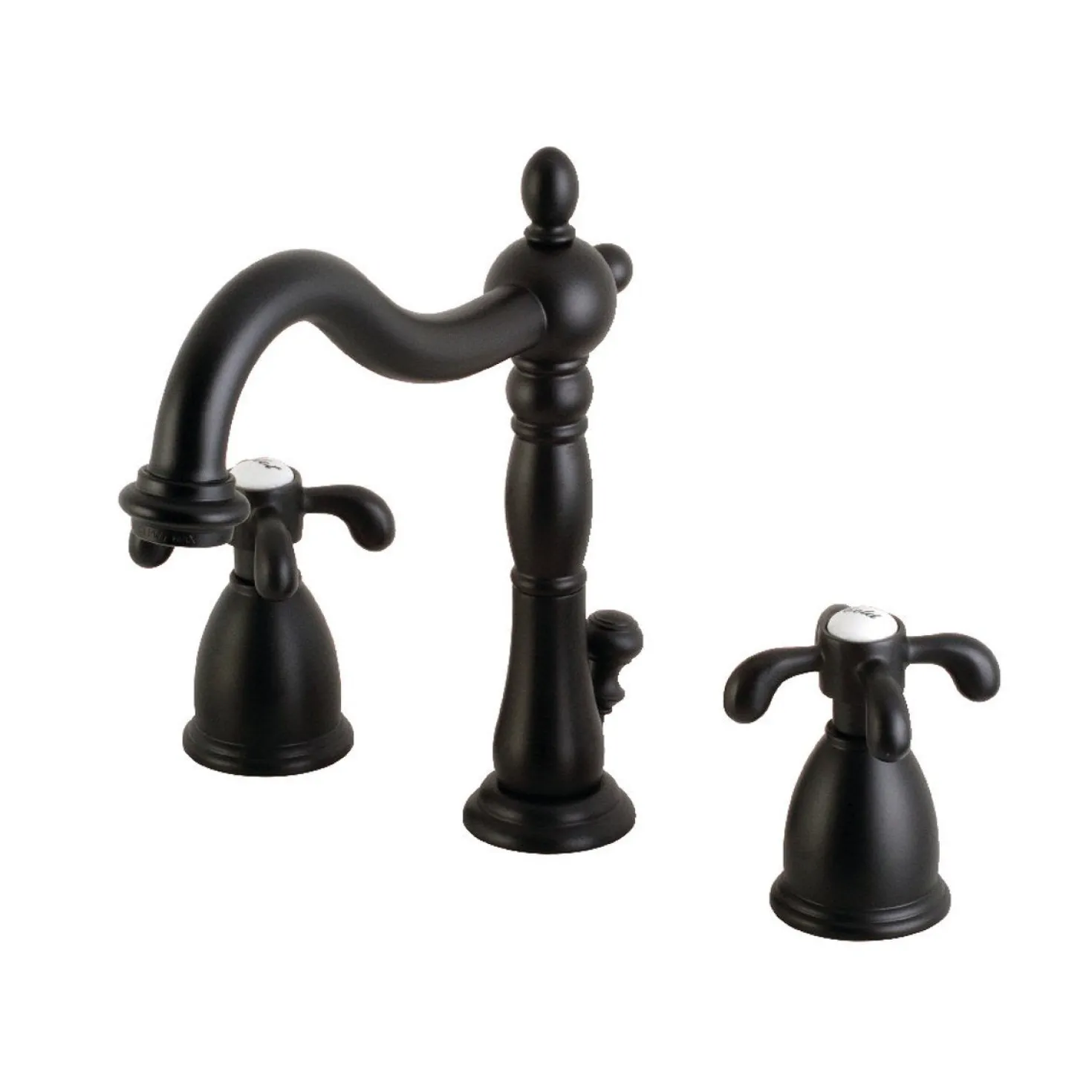 Kingston Brass French Country 8-Inch Widespread Bathroom Faucet