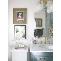 Kingston Brass French Country 8-Inch Widespread Bathroom Faucet