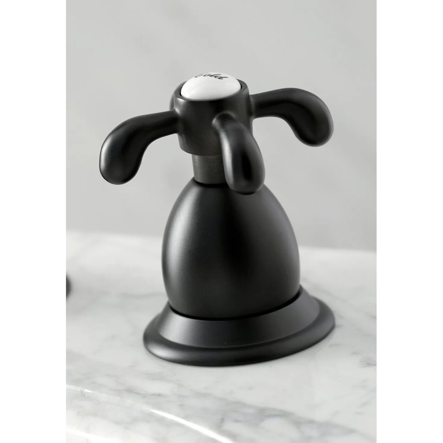 Kingston Brass French Country 3-Hole 8-Inch Widespread Bathroom Faucet
