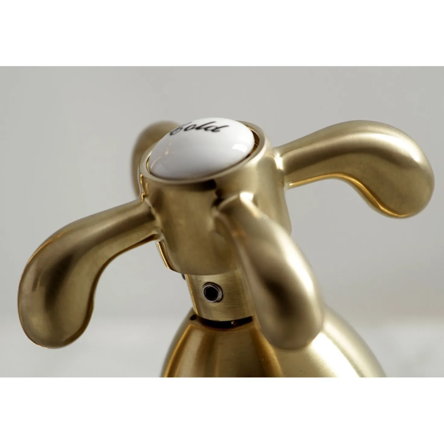 Kingston Brass French Country 3-Hole 8-Inch Widespread Bathroom Faucet