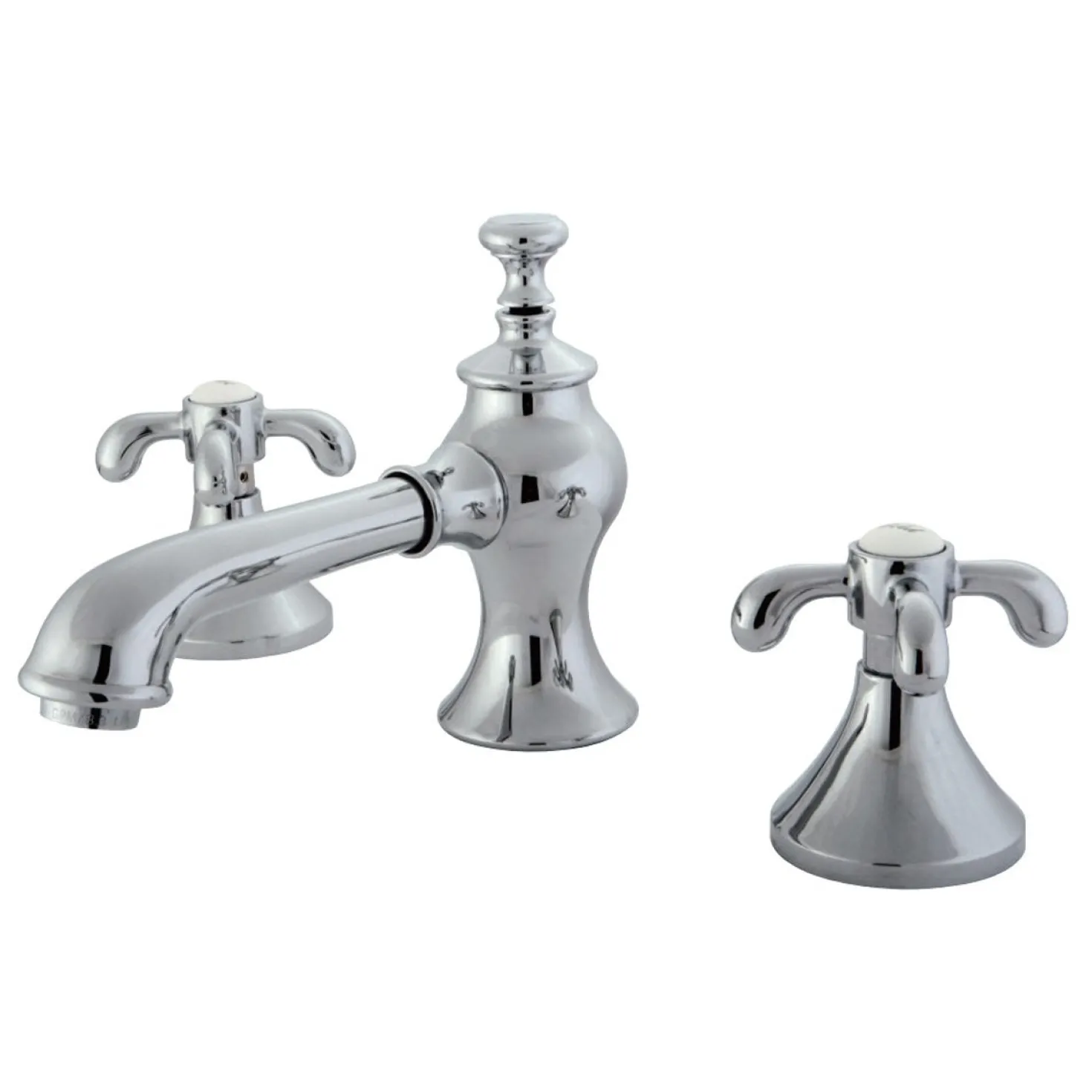 Kingston Brass French Country 8-Inch Widespread 3-Hole Bathroom Faucet