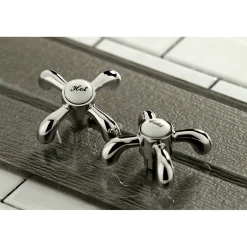 Kingston Brass French Country 2-Handle Wall Mount Roman Tub Faucet