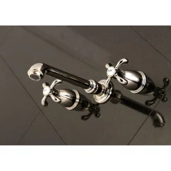 Kingston Brass French Country 2-Handle Wall Mount Roman Tub Faucet