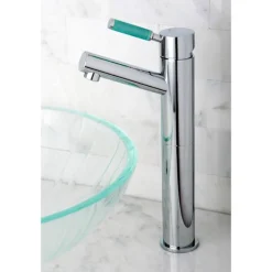Kingston Brass FS8411DGL Green Eden Single Handle Vessel Sink Faucet