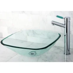 Kingston Brass FS8411DGL Green Eden Single Handle Vessel Sink Faucet