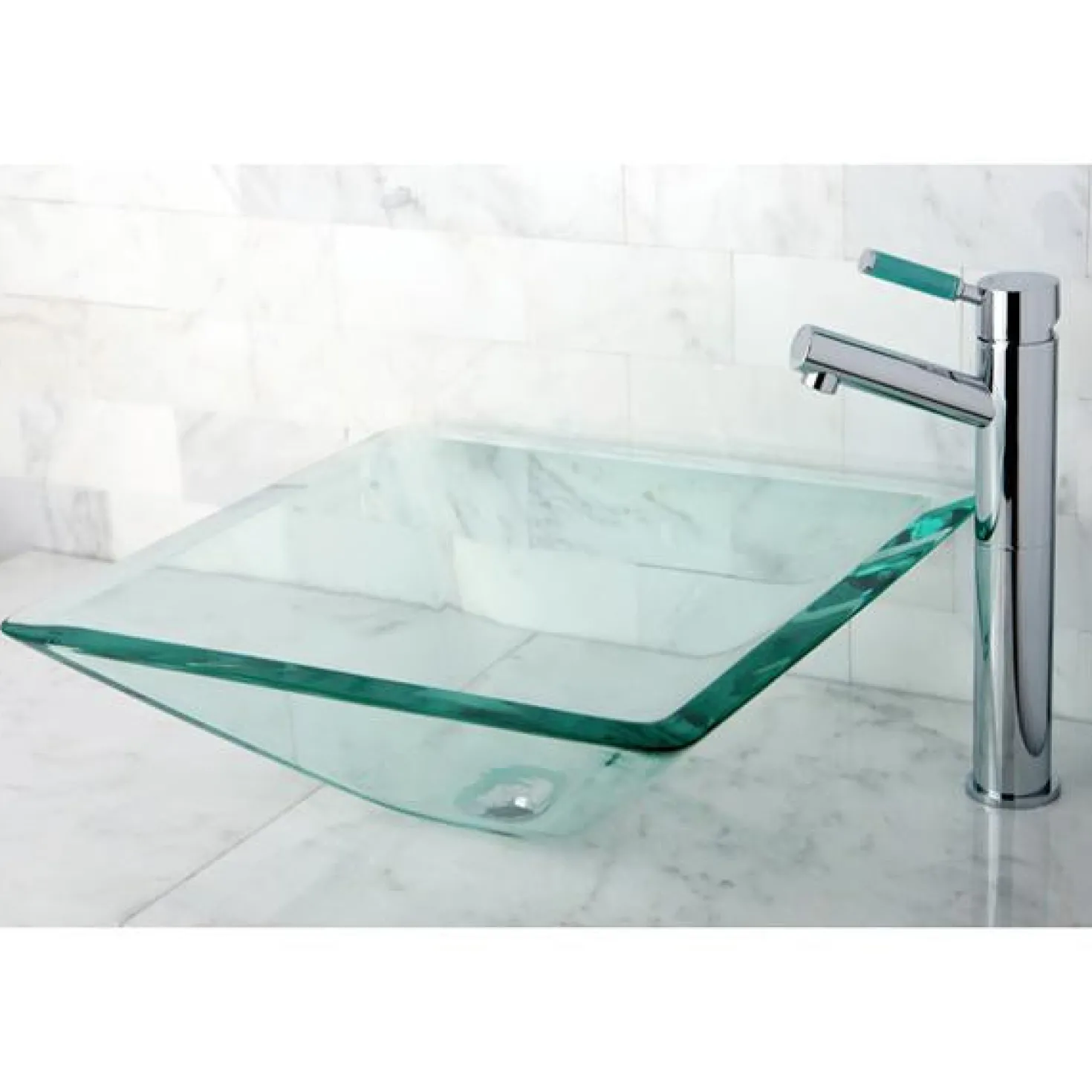 Kingston Brass FS8411DGL Green Eden Single Handle Vessel Sink Faucet