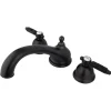 Kingston Brass Georgian Deck Mount Roman Tub Filler
