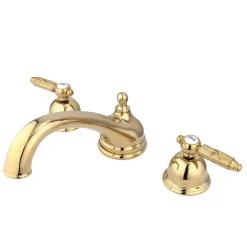 Kingston Brass Georgian Deck Mount Roman Tub Filler