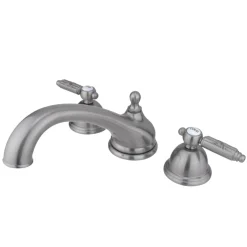 Kingston Brass Georgian Deck Mount Roman Tub Filler