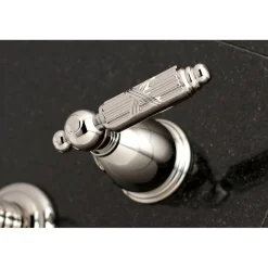 Kingston Brass Georgian 2-Handle Wall Mount Roman Tub Faucet