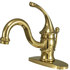 Kingston Brass Georgian 4-Inch Centerset Single-Handle Bathroom Faucet
