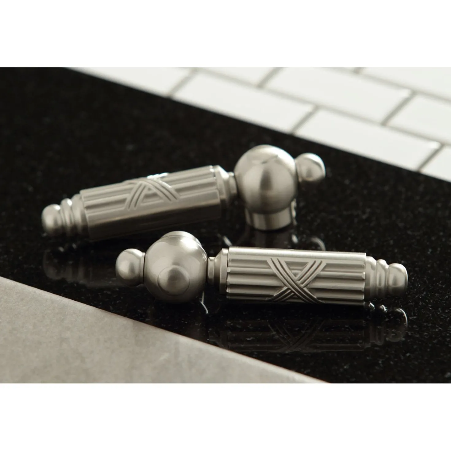 Kingston Brass Georgian 4-Inch Centerset 3-Hole Bathroom Faucet