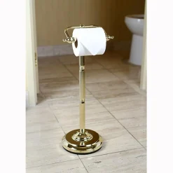 Kingston Brass Georgian Pedestal Toilet Paper Holder