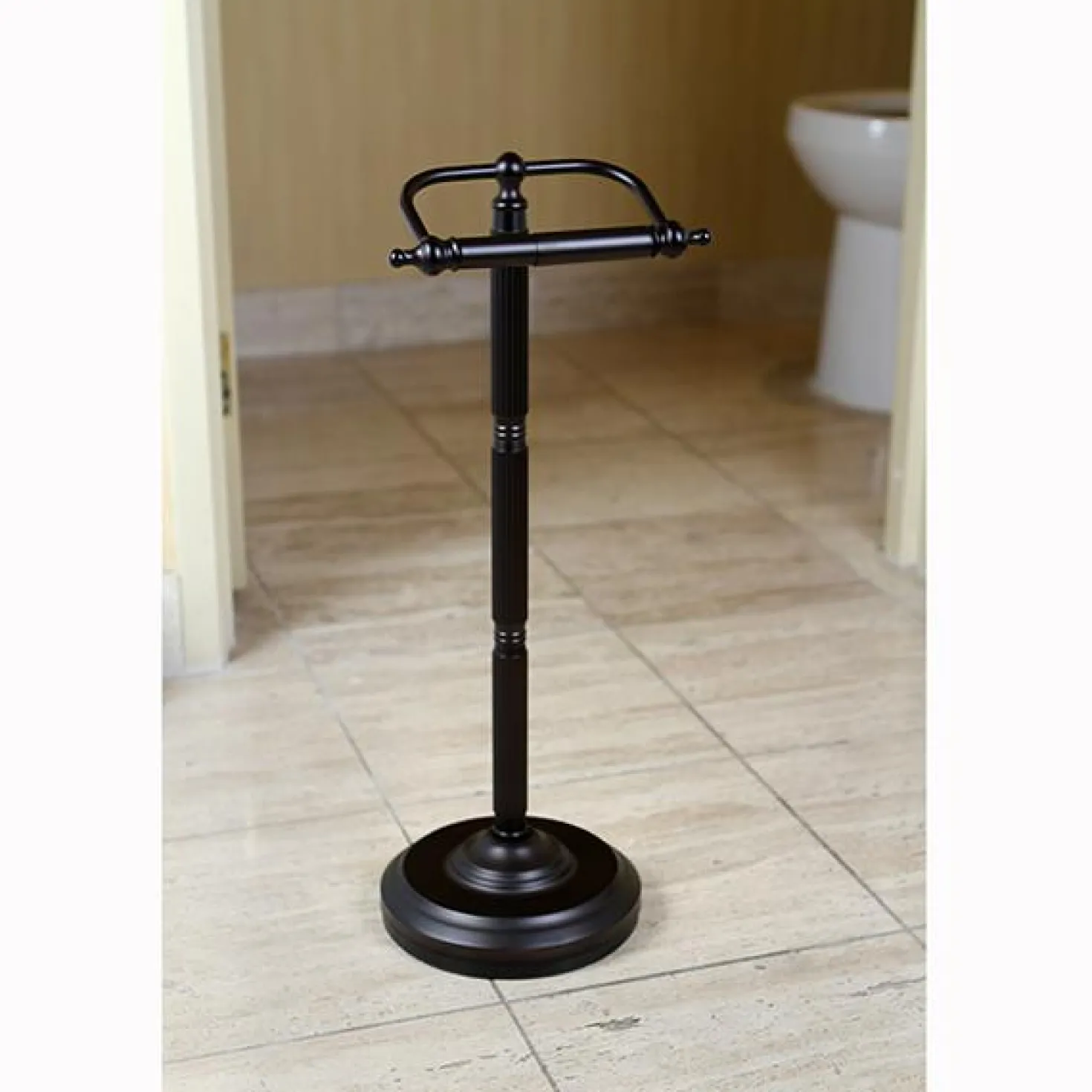 Kingston Brass Georgian Pedestal Toilet Paper Holder