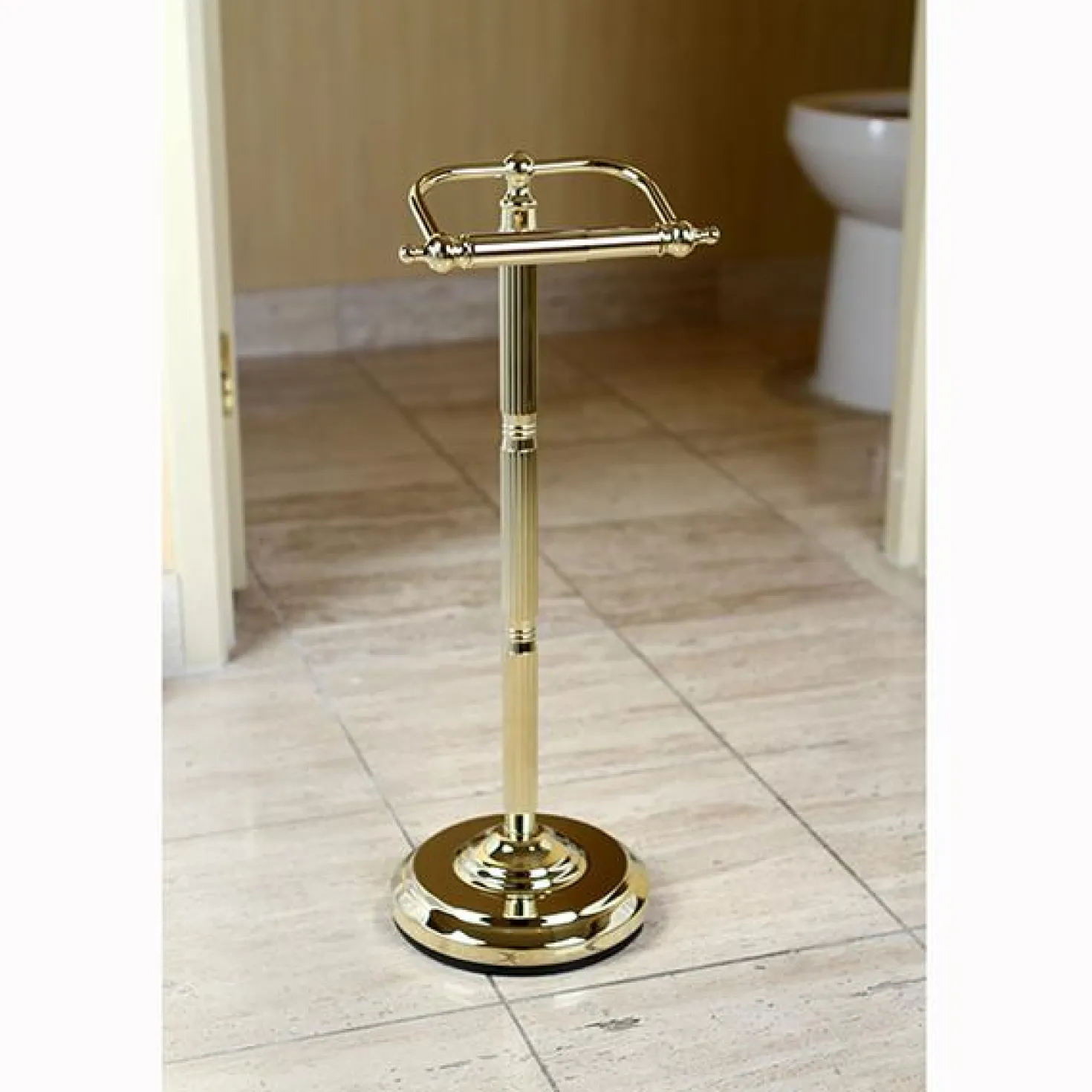 Kingston Brass Georgian Pedestal Toilet Paper Holder