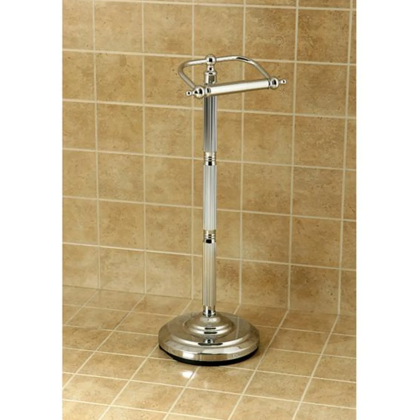 Kingston Brass Georgian Pedestal Toilet Paper Holder