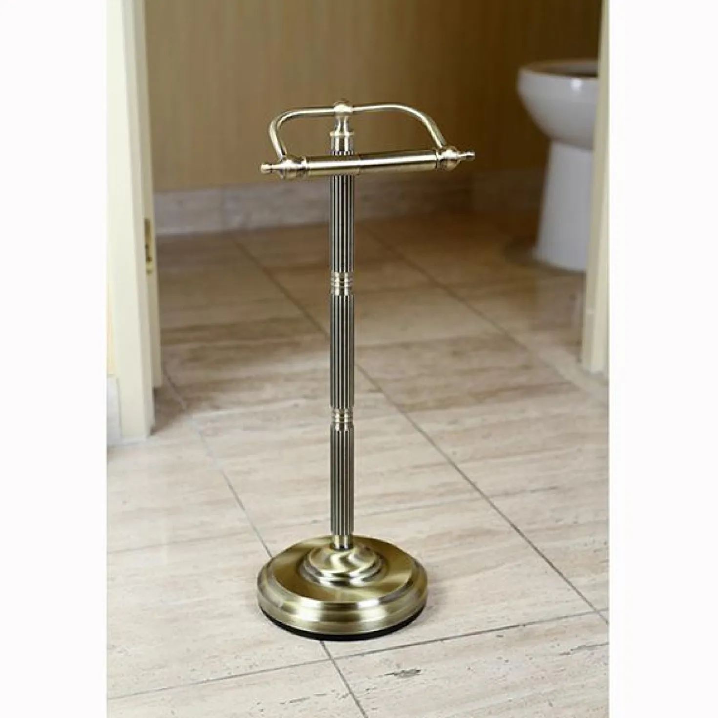 Kingston Brass Georgian Pedestal Toilet Paper Holder