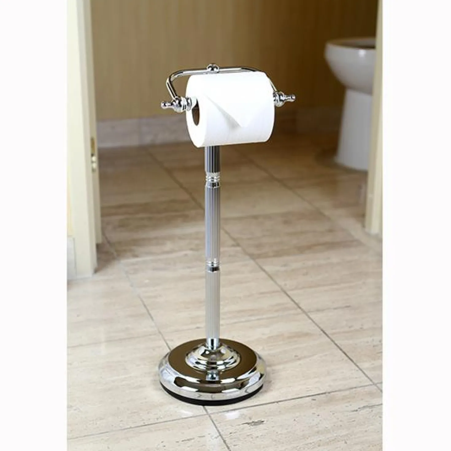Kingston Brass Georgian Pedestal Toilet Paper Holder