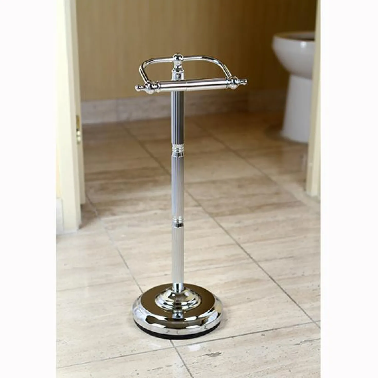 Kingston Brass Georgian Pedestal Toilet Paper Holder