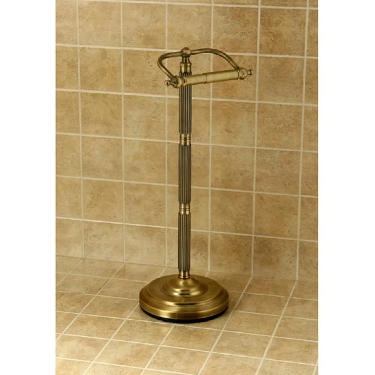 Kingston Brass Georgian Pedestal Toilet Paper Holder