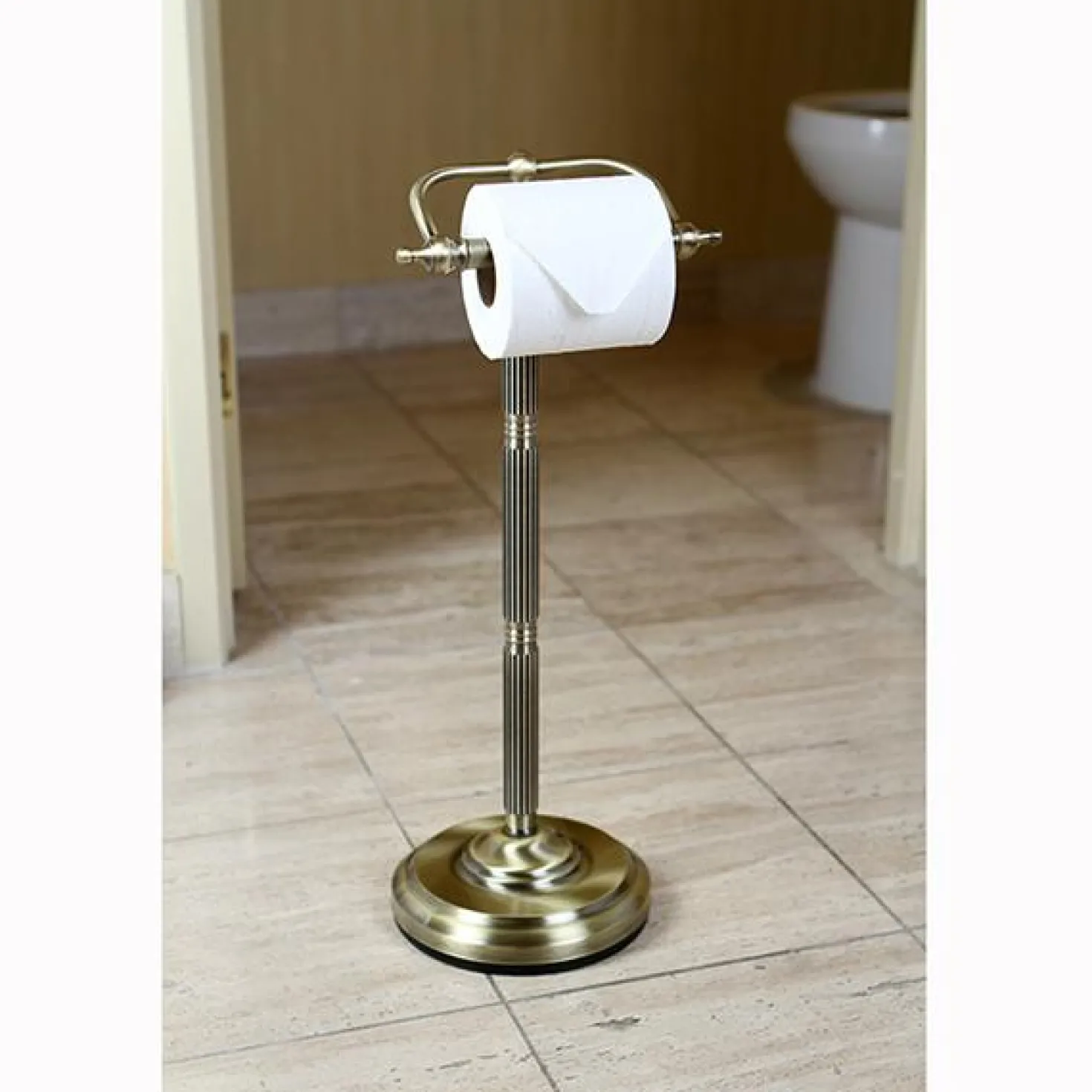 Kingston Brass Georgian Pedestal Toilet Paper Holder