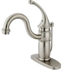 Kingston Brass Georgian Single-Handle 4-Inch Centerset Bathroom Faucet