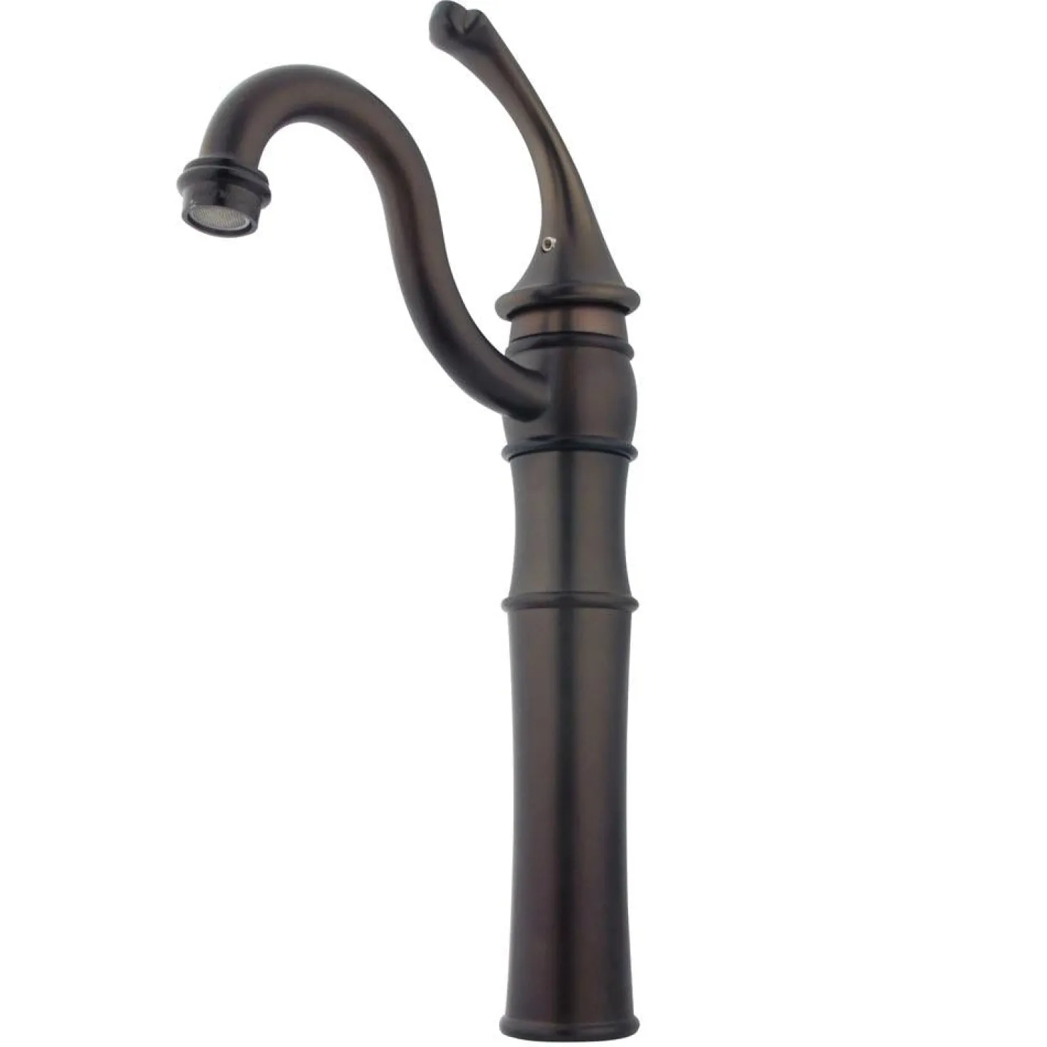 Kingston Brass Georgian Single Handle Vessel Sink Faucet with Optional Cover Plate