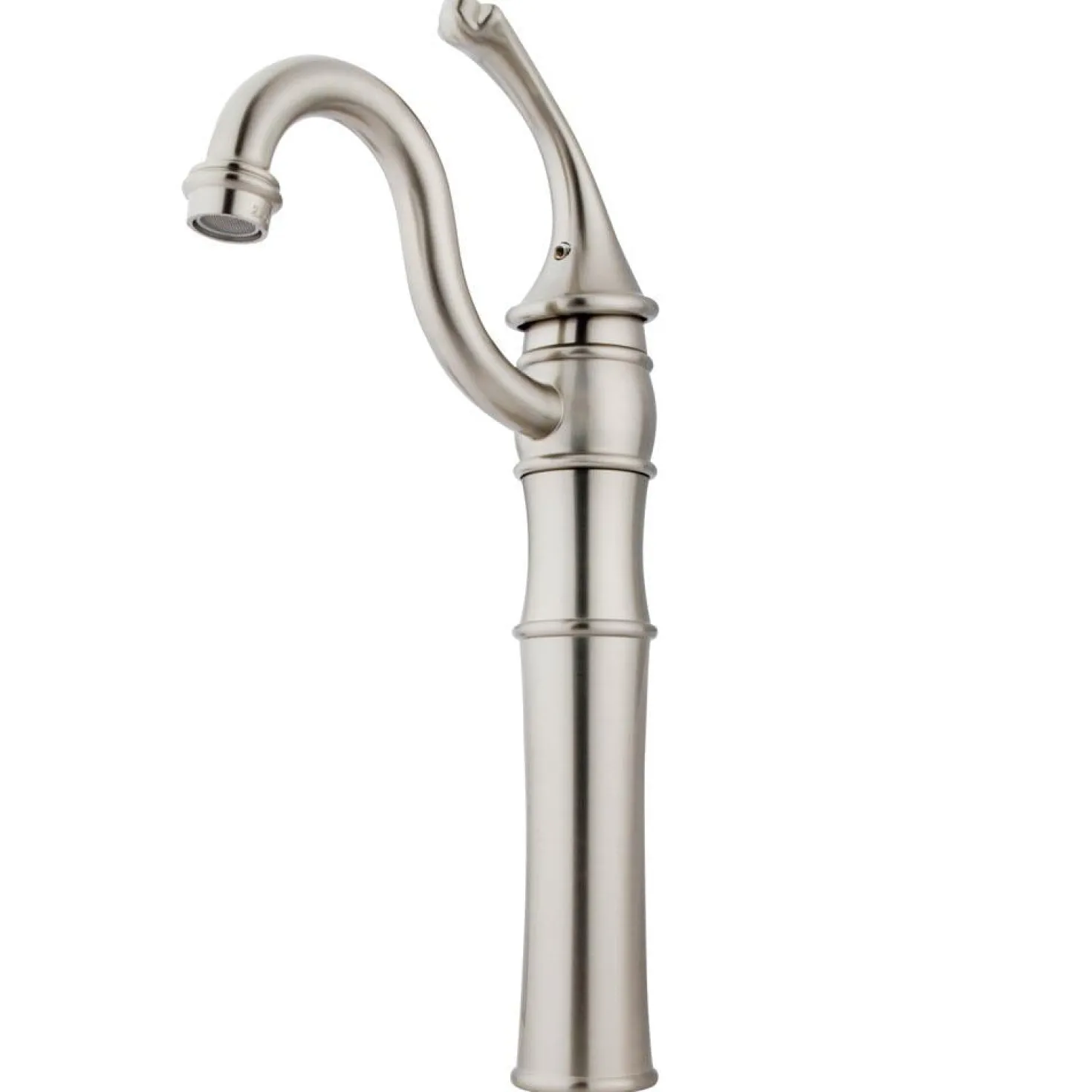 Kingston Brass Georgian Single Handle Vessel Sink Faucet with Optional Cover Plate