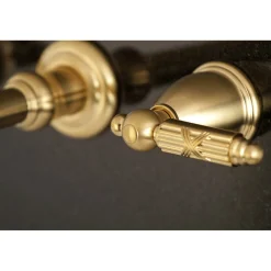 Kingston Brass Georgian Two-Handle Wall Mount Bathroom Faucet