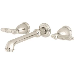 Kingston Brass Georgian Two-Handle Wall Mount Bathroom Faucet
