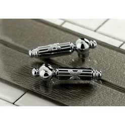 Kingston Brass Georgian Two-Handle Wall Mount Bathroom Faucet