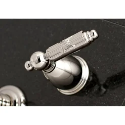 Kingston Brass Georgian Two-Handle Wall Mount Bathroom Faucet