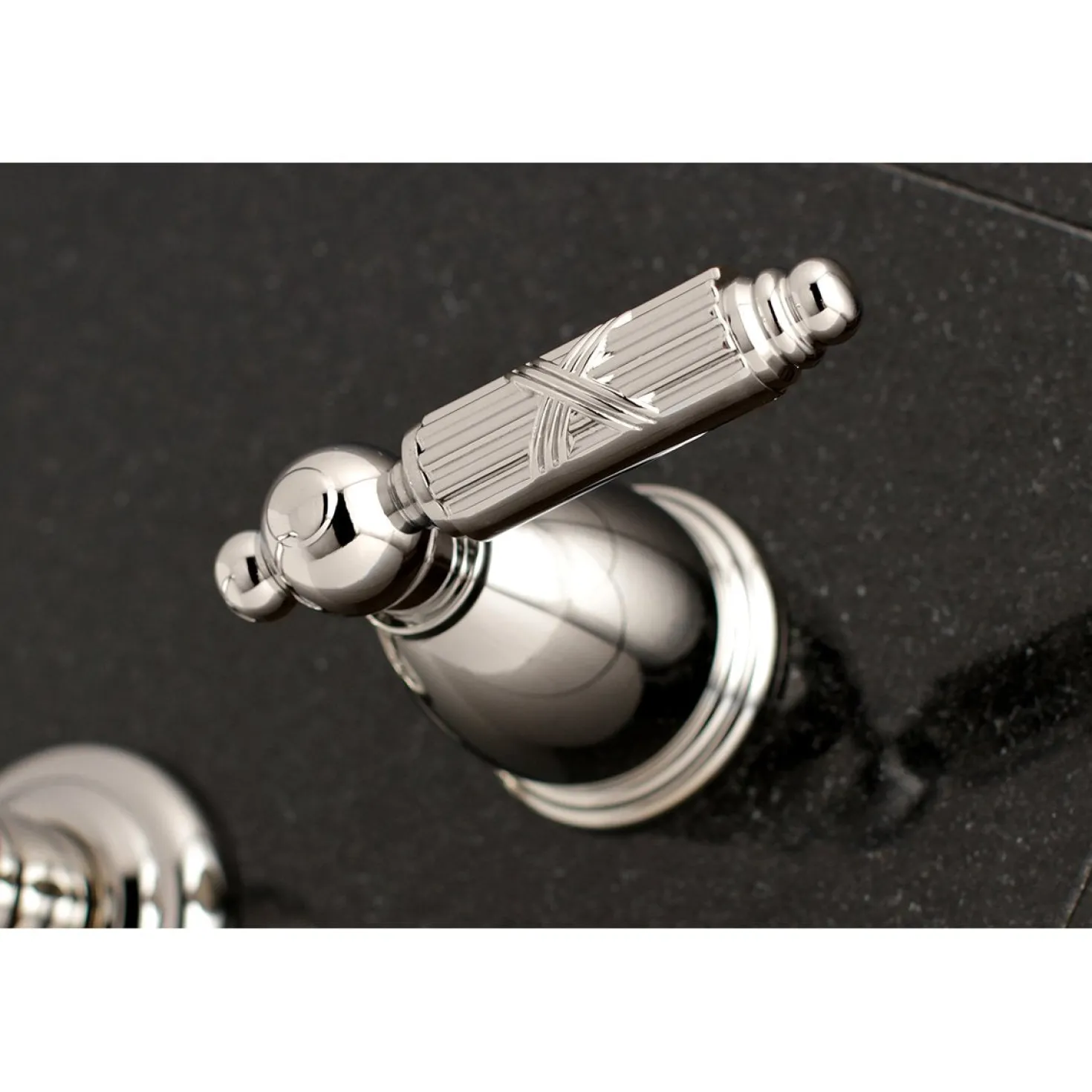 Kingston Brass Georgian Two-Handle Wall Mount Bathroom Faucet