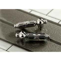 Kingston Brass Georgian Two-Handle Wall Mount Bathroom Faucet