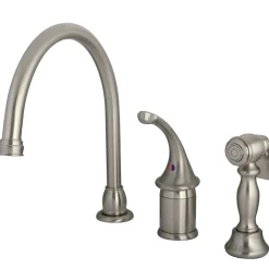 Kingston Brass Georgian Widespread Kitchen Faucet