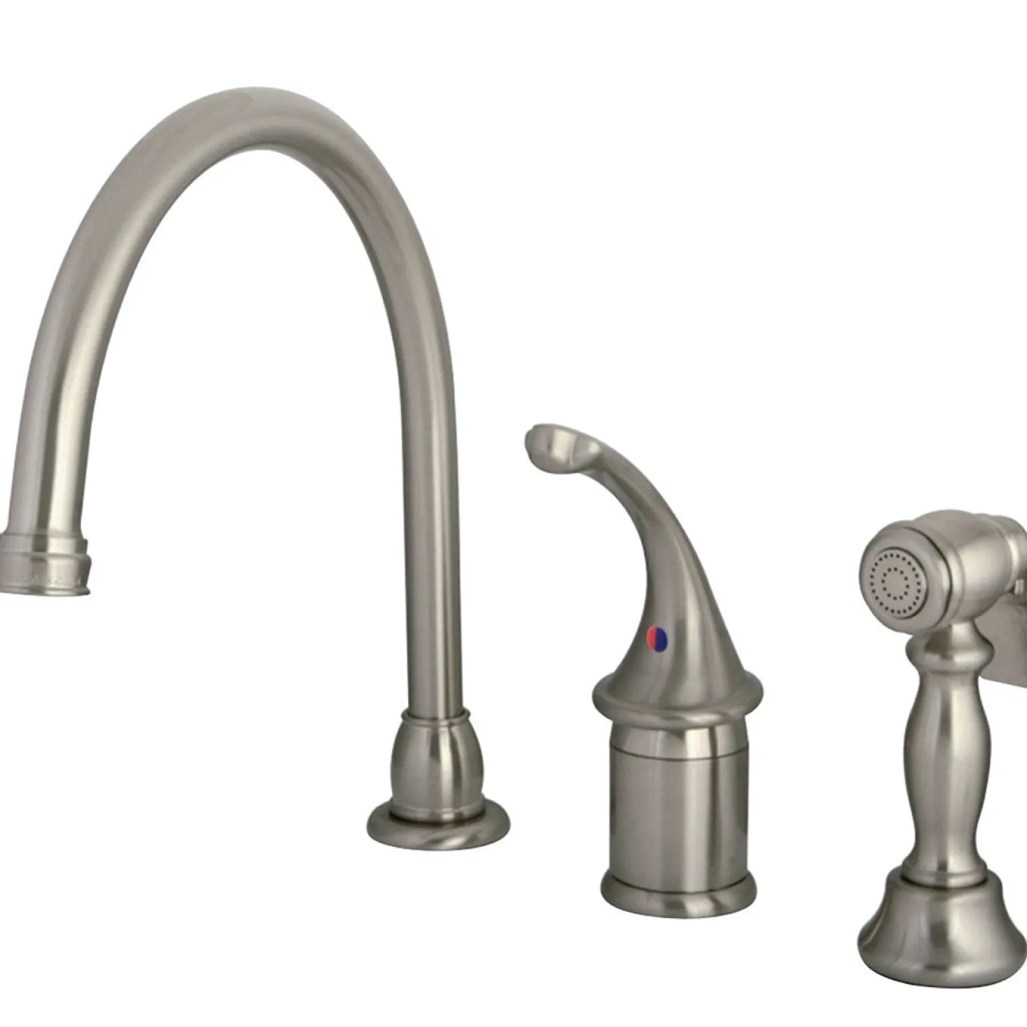 Kingston Brass Georgian Widespread Kitchen Faucet