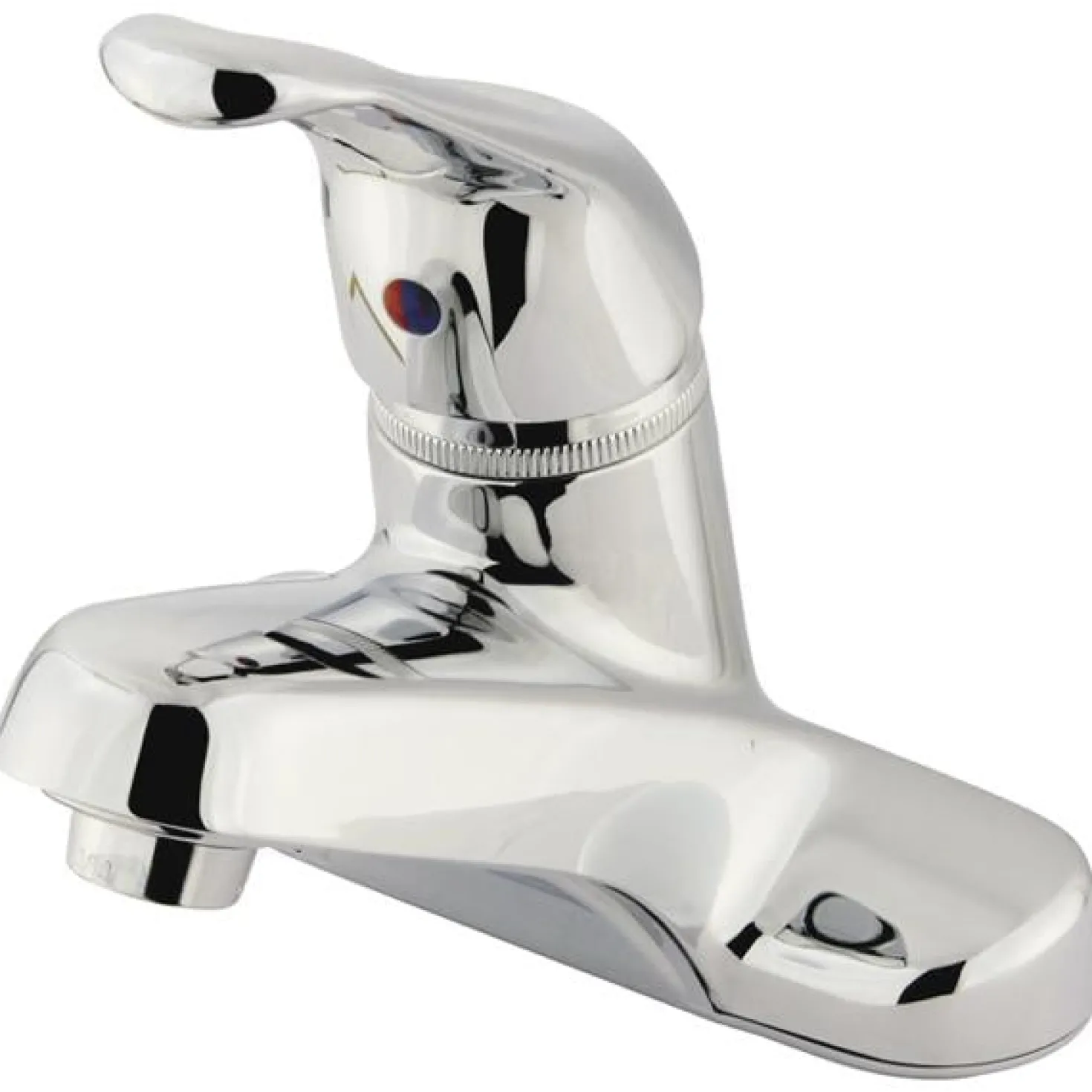 Kingston Brass GKB511LP Water Saving Wyndham Centerset Lavatory Faucet with Single Loop Handle in Chrome