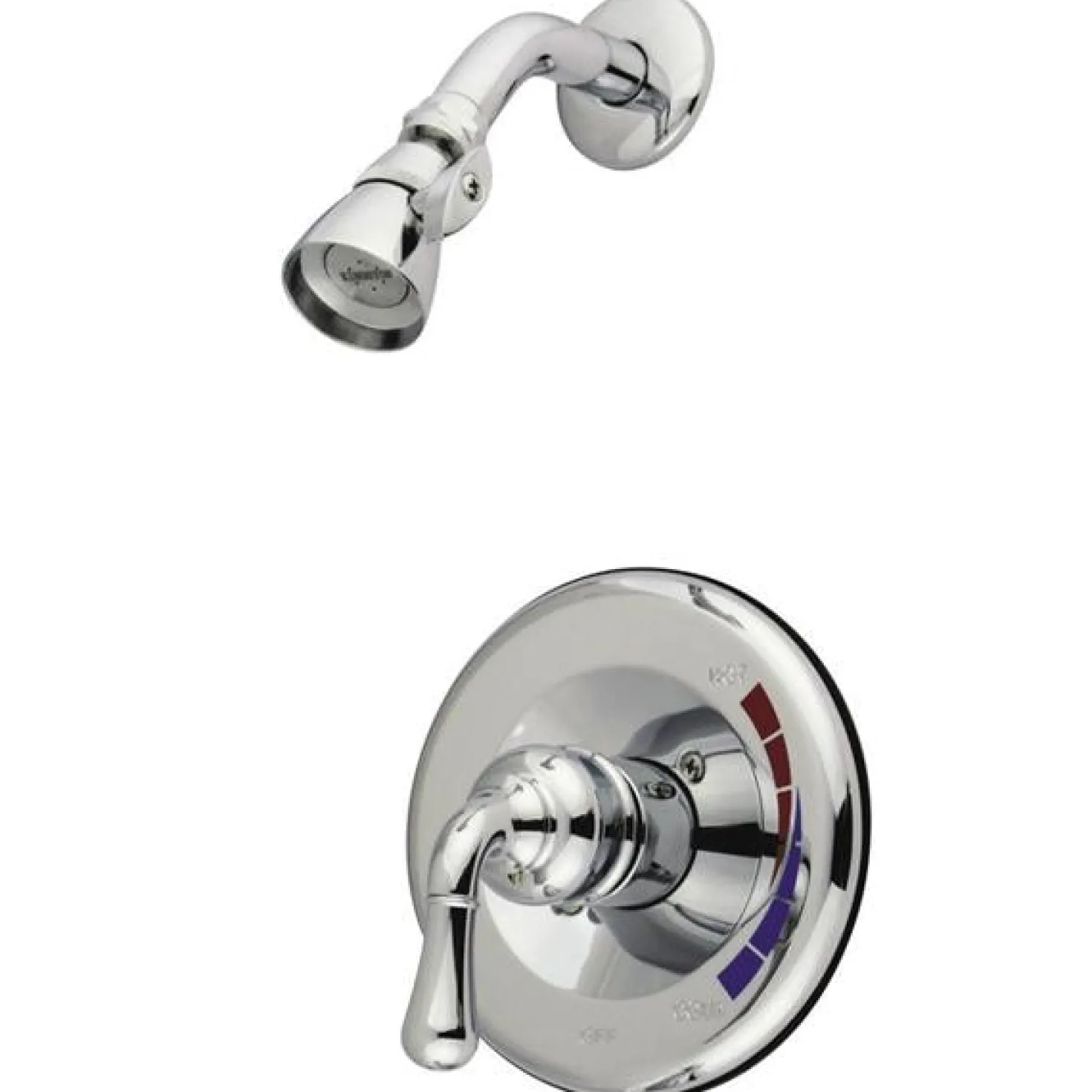 Kingston Brass GKB631SO Water Saving Magellan Shower Combination with 1.5GPM Water Savings Showerhead in Chrome