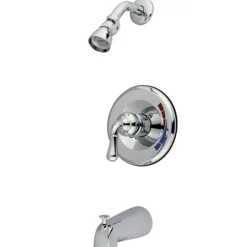 Kingston Brass GKB631T Water Saving Magellan Tub and Shower Trim in Chrome