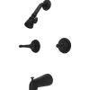 Kingston Brass GKB245 Water Saving Magellan 2-Handle Tub and Shower Faucet in Oil Rubbed Bronze with Water Savings Showerhead
