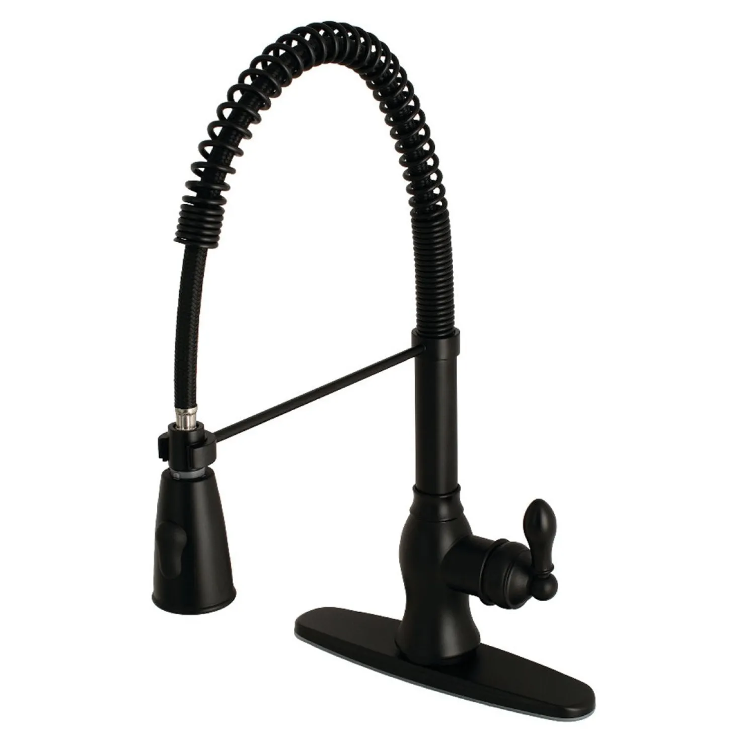 Kingston Brass Gourmetier American Classic Single-Handle Pre-Rinse Kitchen Faucet