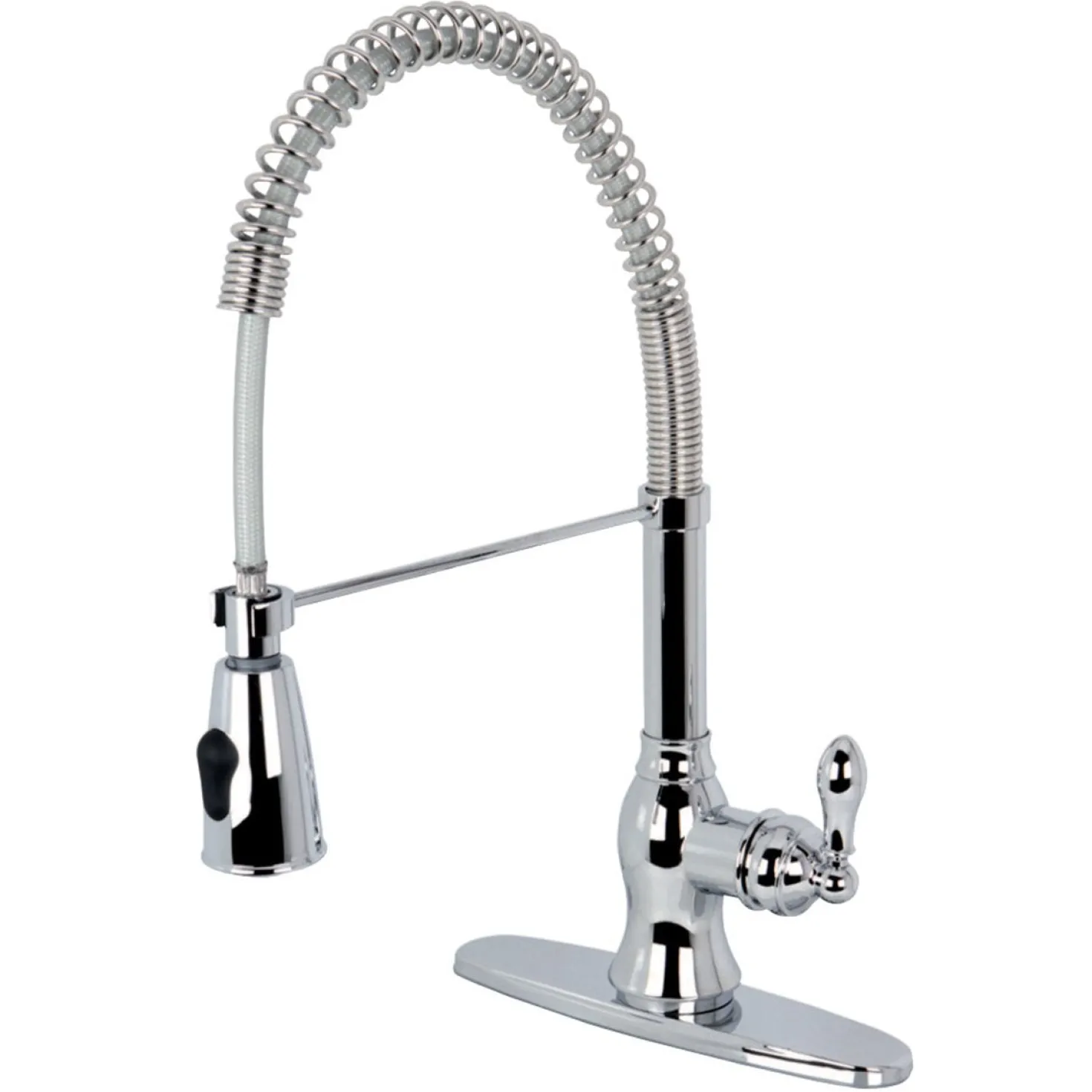 Kingston Brass Gourmetier American Classic Single-Handle Pre-Rinse Kitchen Faucet