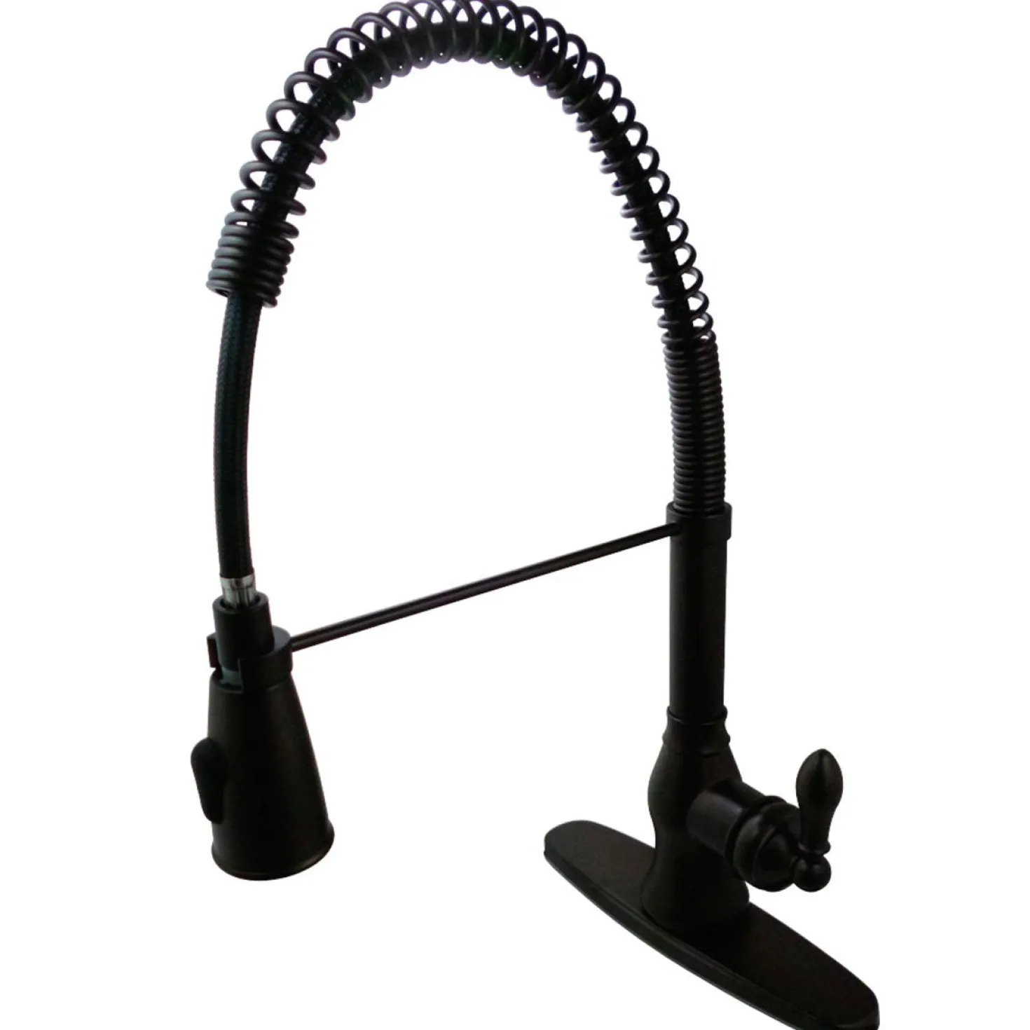 Kingston Brass Gourmetier American Classic Single-Handle Pre-Rinse Kitchen Faucet