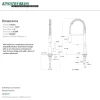 Kingston Brass Gourmetier Concord Pre-Rinse Kitchen Faucet