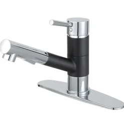 Kingston Brass Gourmetier Concord Single-Handle Pull-Out Kitchen Faucet