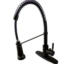 Kingston Brass Gourmetier Concord Deck Mount Single-Handle Pre-Rinse Kitchen Faucet